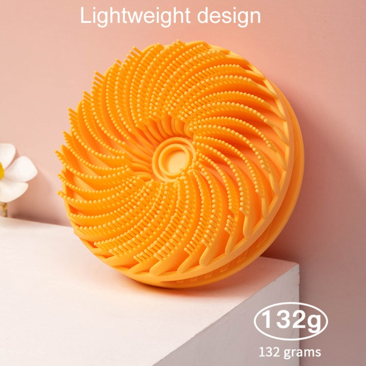 Double-Sided Silicone Cleaning Bath Brush Multifunctional Massage Shower Brush