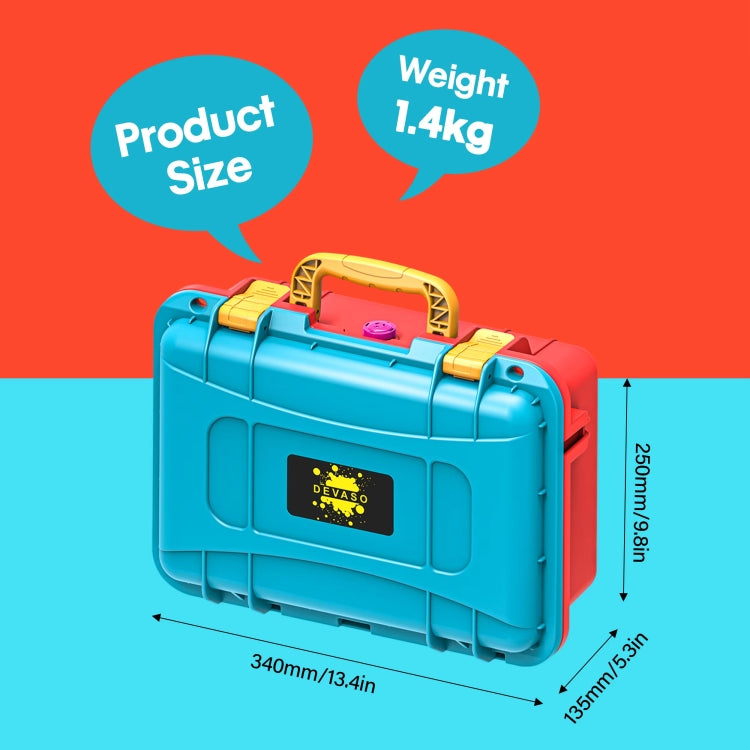 DEVASO For Switch / OLED IP67 Waterproof Storage Case Hardshell Bag