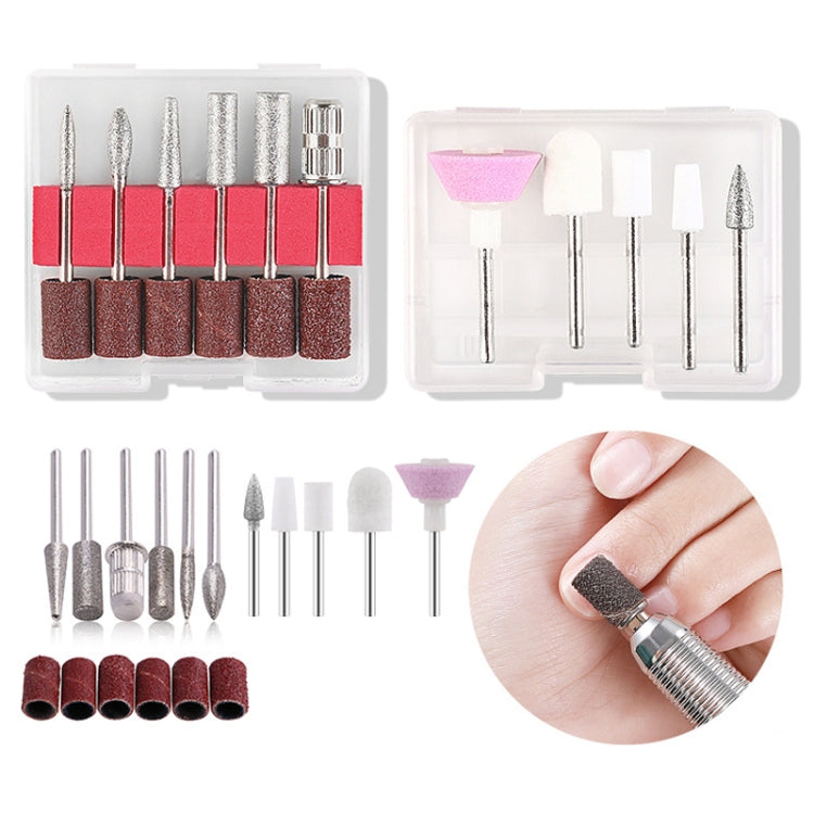 Manicure Grinding Heads Set Nail Polishers Accessories Nail Tools
