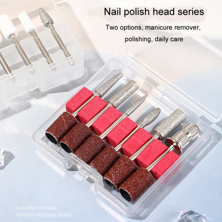Manicure Grinding Heads Set Nail Polishers Accessories Nail Tools