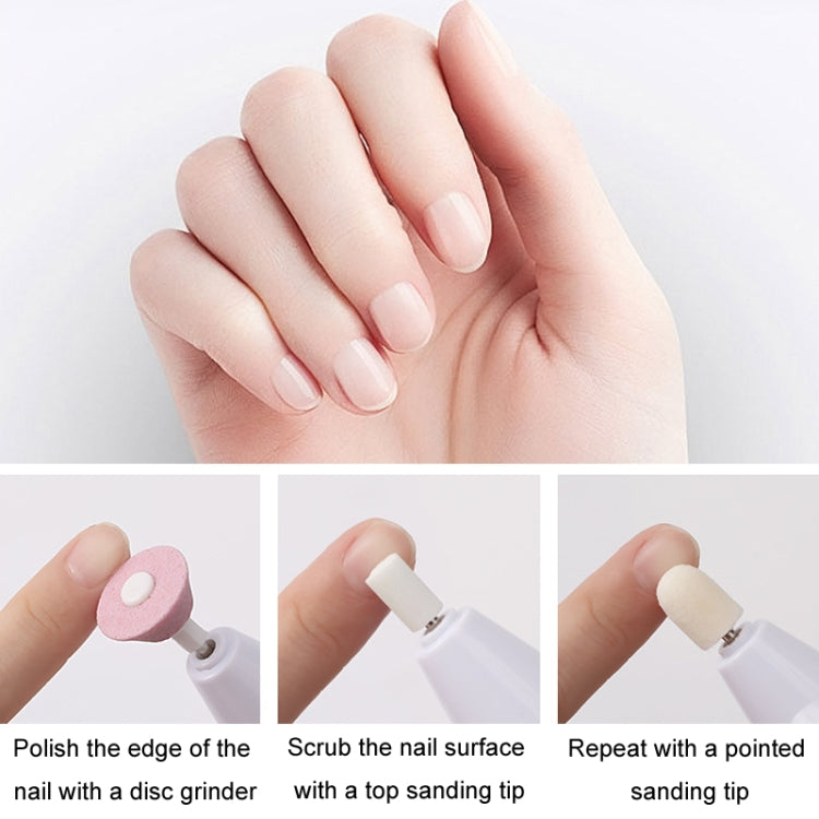 Manicure Grinding Heads Set Nail Polishers Accessories Nail Tools