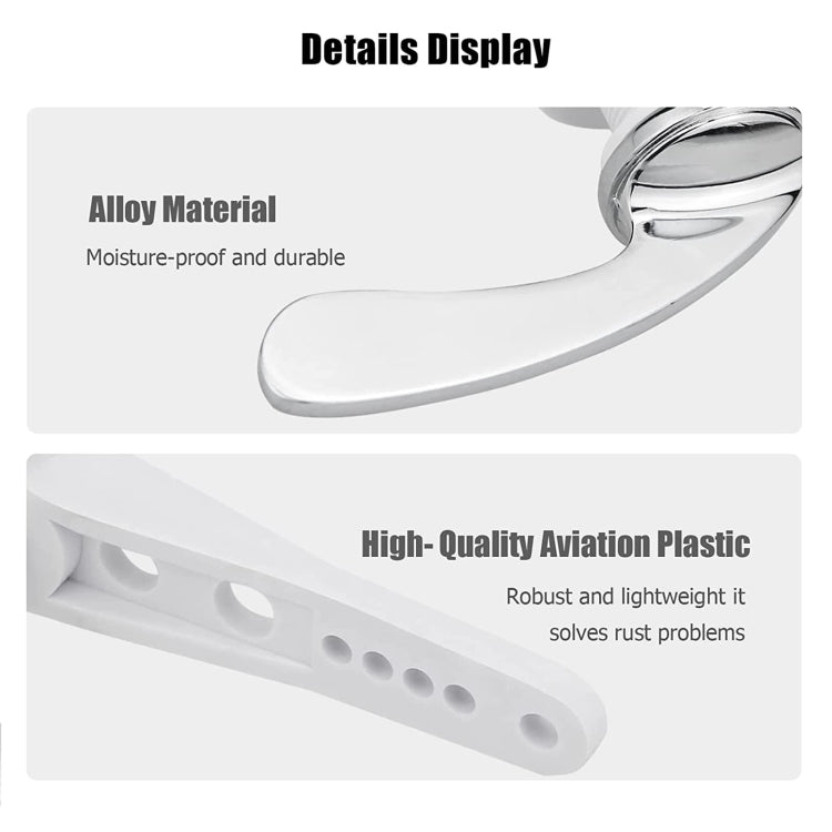 Toilet Flush Handle Replacement Toilet Hand Zinc Alloy Bathroom Accessories