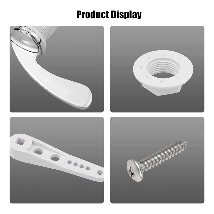 Toilet Flush Handle Replacement Toilet Hand Zinc Alloy Bathroom Accessories
