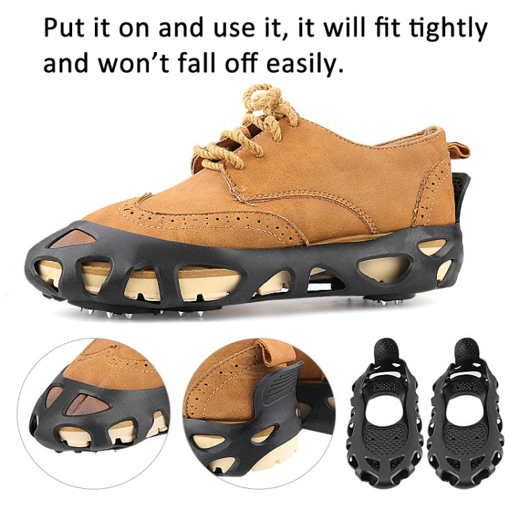 30 Point Cleats Crampons Spikes for Walking, Jogging, Hiking, Mountaineering Ice Snow Grips