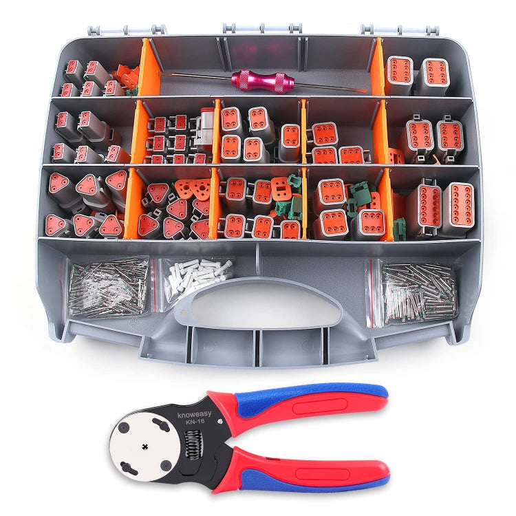 338pcs/Set DT Connector Kit Crimping Tool Set
