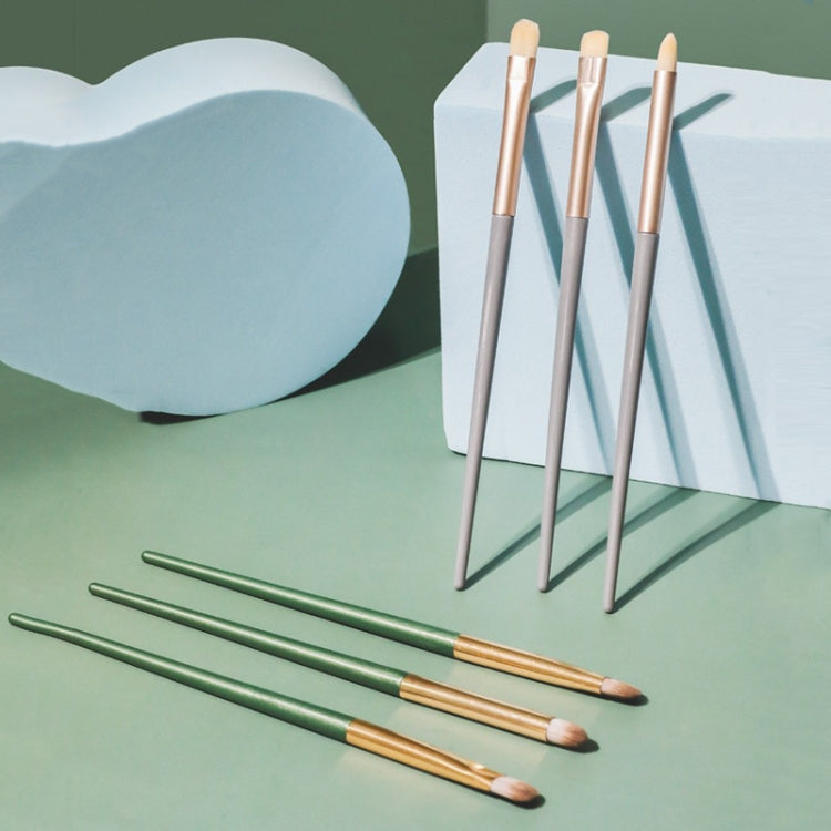 3sets 3 In 1 Portable Universal Eyeshadow Brush Makeup Tools Eye Cosmetic Brushes