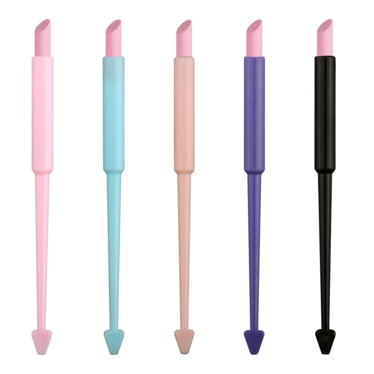 5pcs /Set Double-ended Quartz Pen For Dead Skin Remover Multifunctional Manicure Tool Nail Polish Pen