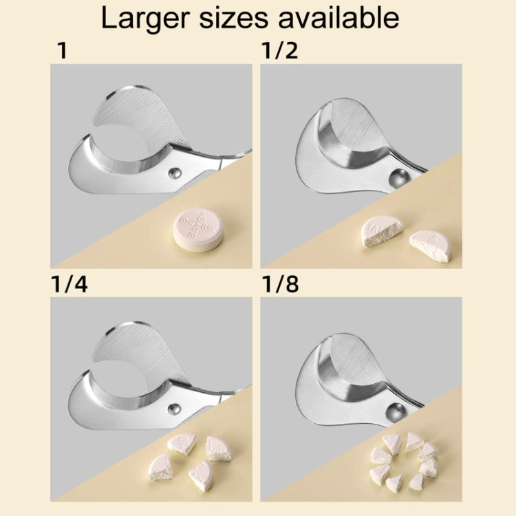 Portable Pill Cutter Stainless Steel Cigar Dispensing Scissors