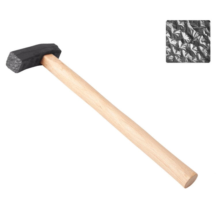 Handmade DIY Square Hammer Gold And Silver Jewelry Texture Hammer
