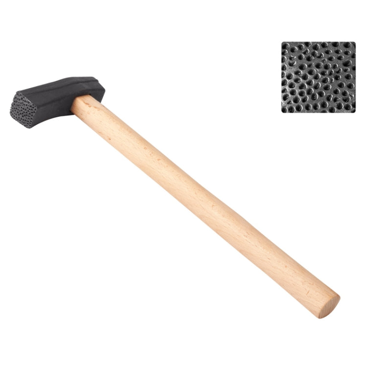 Handmade DIY Square Hammer Gold And Silver Jewelry Texture Hammer