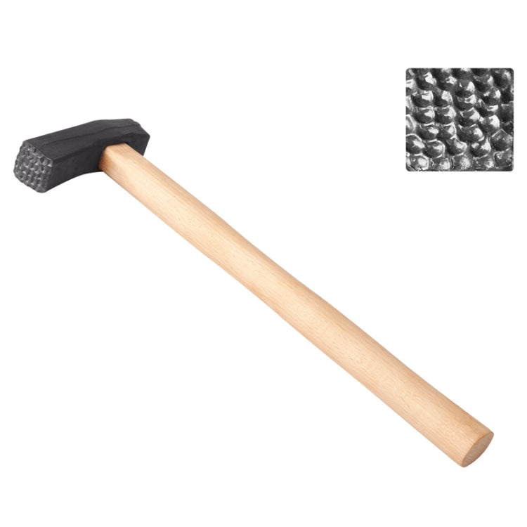 Handmade DIY Square Hammer Gold And Silver Jewelry Texture Hammer