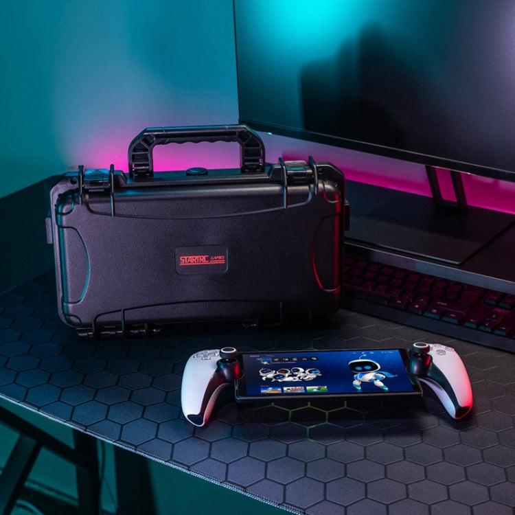 For PlayStation Portal STARTRC GAMES Console Storage Handheld IP67 Waterproof Hard Shell Bag