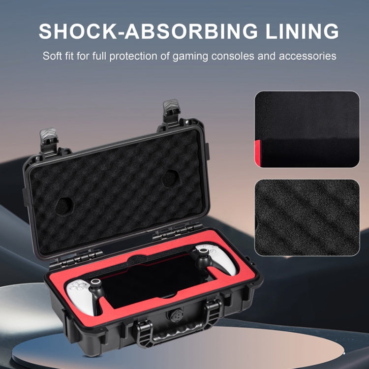 For PlayStation Portal STARTRC GAMES Console Storage Handheld IP67 Waterproof Hard Shell Bag