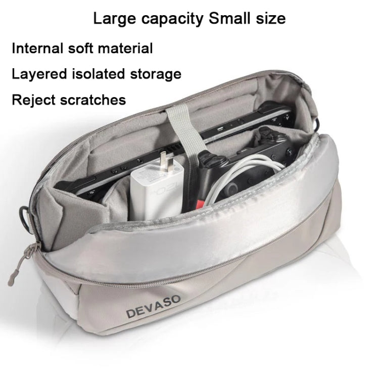 DEVASO Handheld Universal Storage Bag Crossbody Bag