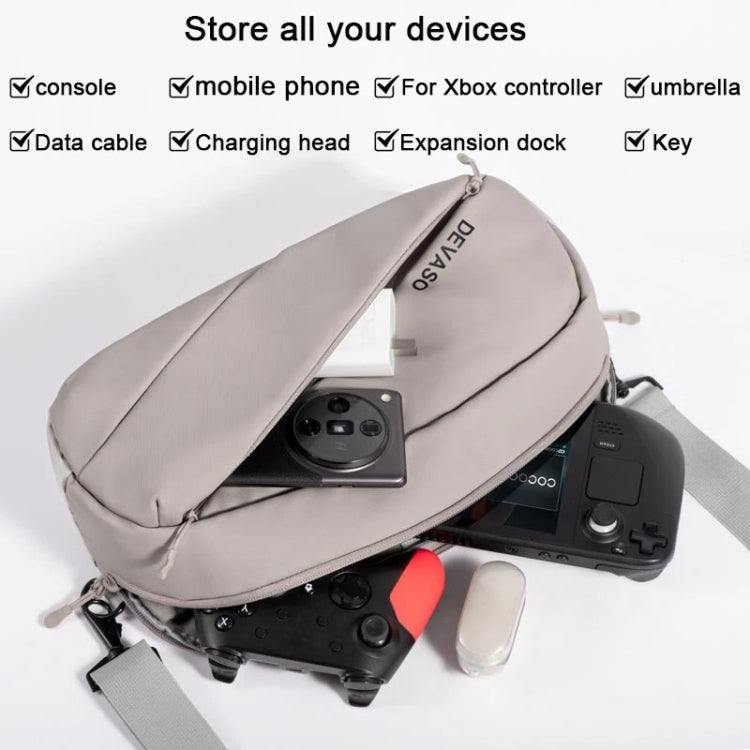 DEVASO Handheld Universal Storage Bag Crossbody Bag