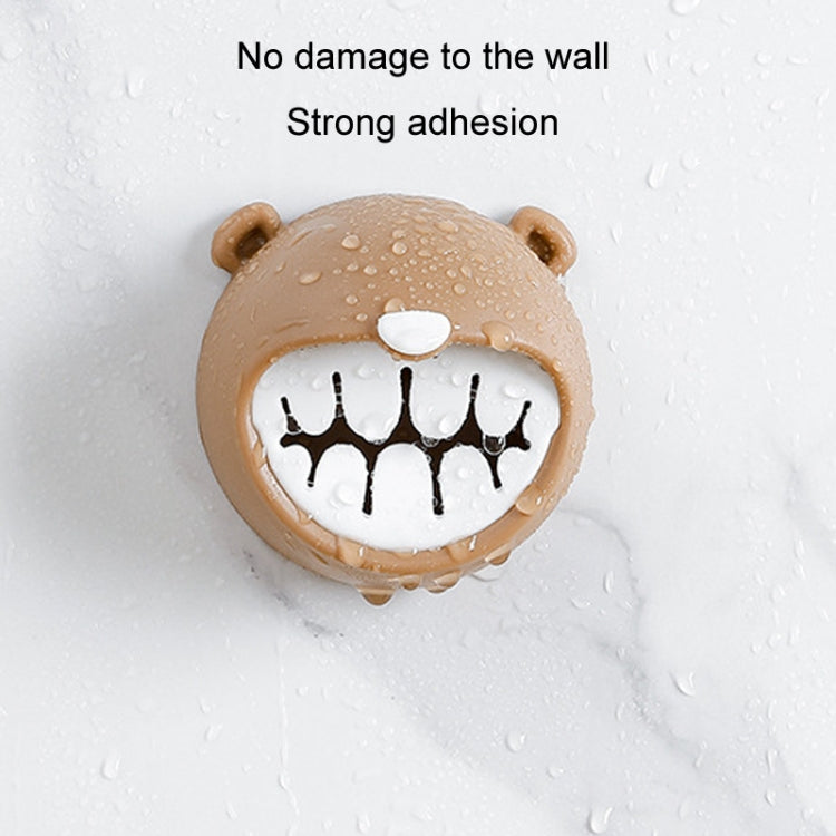 Bear Towel Holder Bathroom Towel Hooks Kitchen Rag Stopper Washcloth Dishcloth Storage