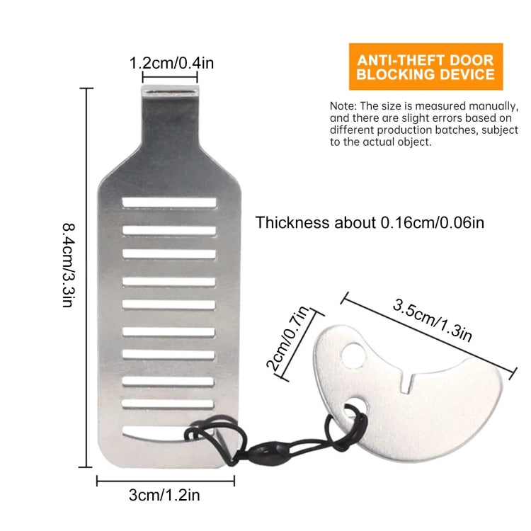 Female Self-defense Anti-theft Home Hotel Anti-lock Door Blocker