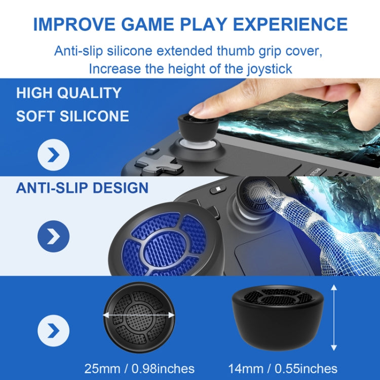 Game Console Booster Rocker Cap Anti-slip Anti-sweat Protective Case