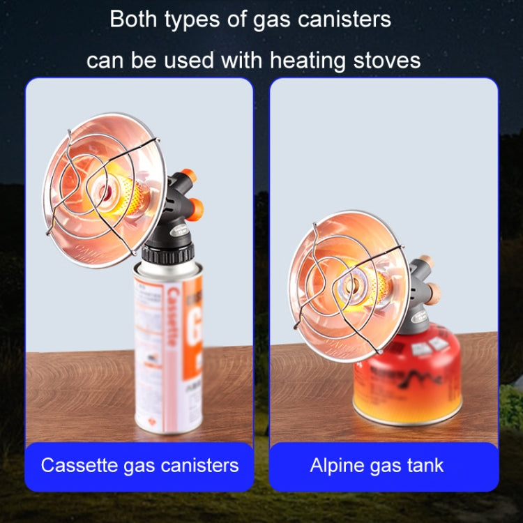 Outdoor Camping Heater Mini Portable Gas Heater Burner Fishing Gas Fireplace