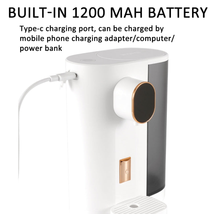 600ml Automatic Mouthwash Dispenser 4 Levels Quantitative with 2 Cups