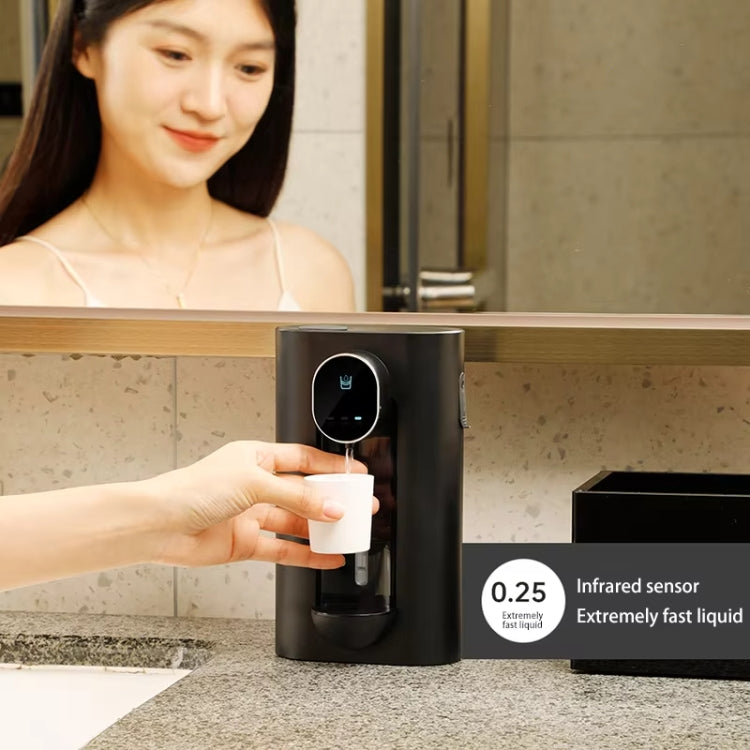 540ml  Automatic Mouthwash Dispenser 3 Levels Quantitative with 2 Magnetic Cups