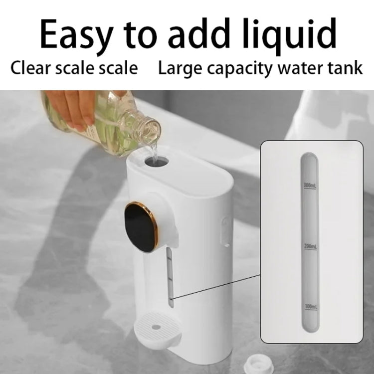 540ml  Automatic Mouthwash Dispenser 3 Levels Quantitative with 2 Magnetic Cups
