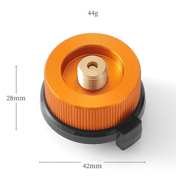 Outdoor Camping Gas Cylinder Adapter Stove Connector Closed Snap Gas Canister Converter