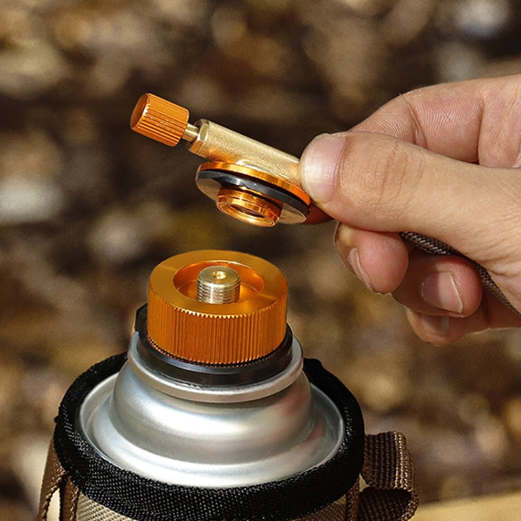 Outdoor Camping Gas Cylinder Adapter Stove Connector Closed Snap Gas Canister Converter