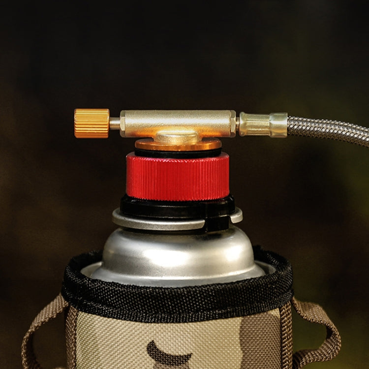 Outdoor Camping Gas Cylinder Adapter Stove Connector Closed Snap Gas Canister Converter