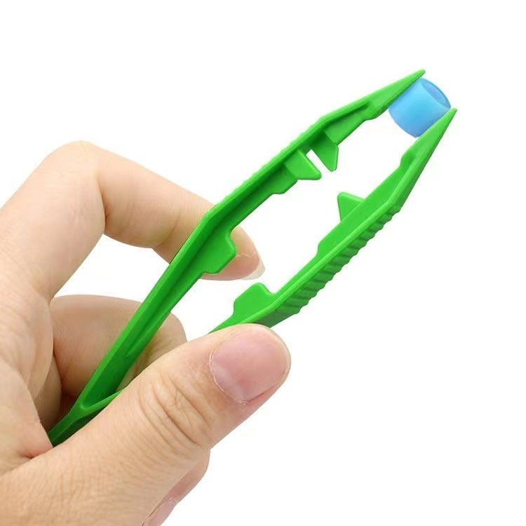 20pcs Plastic Tweezers Children DIY Accessories Tools