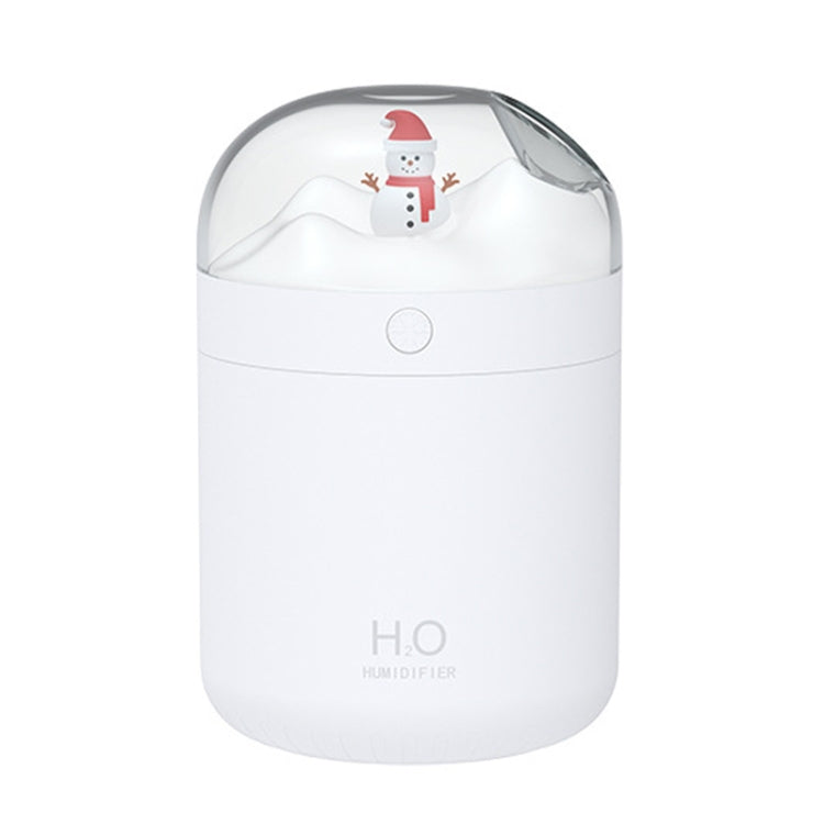 500ml Snowman Humidifier USB Desktop Large Capacity Colorful Ambient Light Air Humidifier