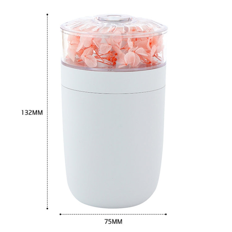 230ml Flower Air Humidifier USB Home Car Aroma Humidifier With Colorful Ambient Light