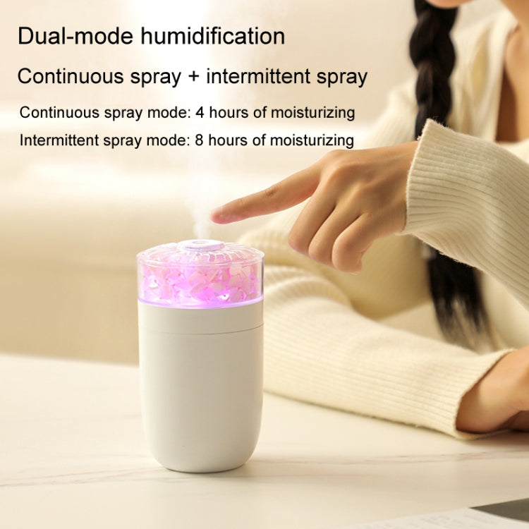 230ml Flower Air Humidifier USB Home Car Aroma Humidifier With Colorful Ambient Light