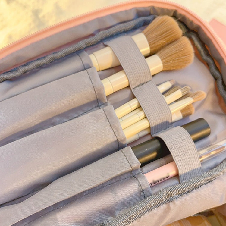 Cartoon Cute Plush Cosmetic Bag Large Capacity Travel Makeup Tools Handbag Storage Case