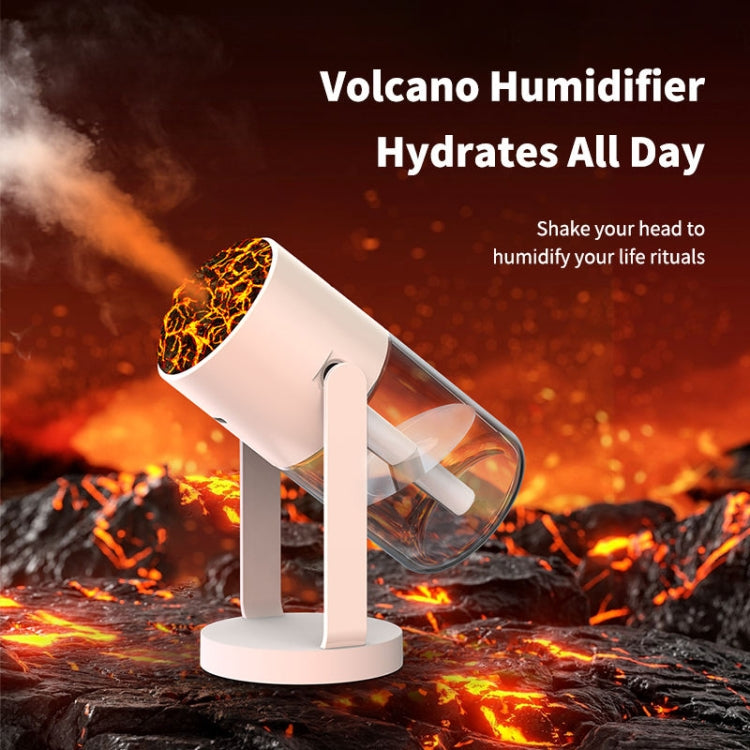 280ml Volcano Cup Rotating Air Humidifier Mini Colorful Ambient Light Car Aroma Diffuser