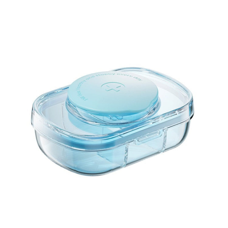 Portable Compartment Sealed Medicine Organizer Large Capacity Pill Dispenser