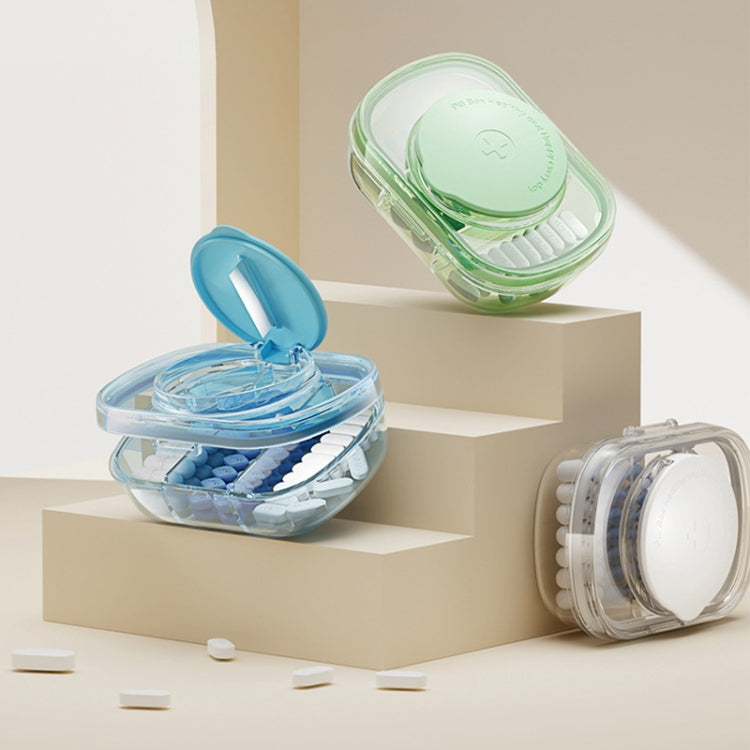 Portable Compartment Sealed Medicine Organizer Large Capacity Pill Dispenser