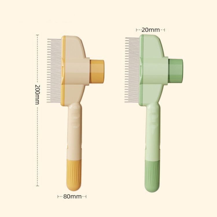 Knotting Hair Removal Cat Comb Pet Self-Cleaning Detangling Comb