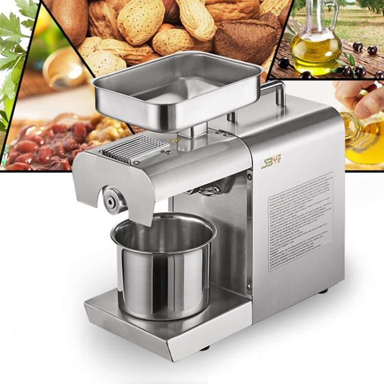 Household Small Automatic Stainless Steel Hot And Cold Oil Press Machine