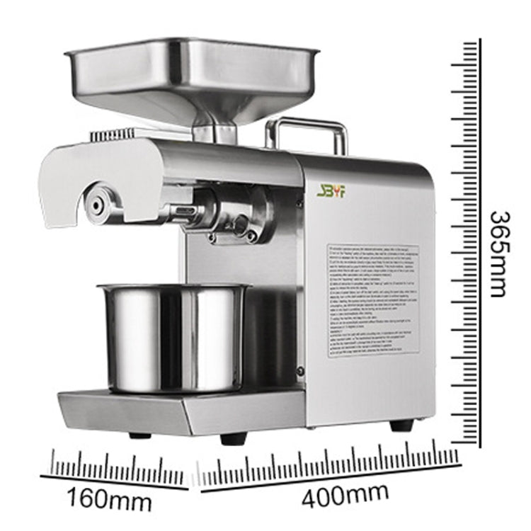 Household Small Automatic Stainless Steel Hot And Cold Oil Press Machine