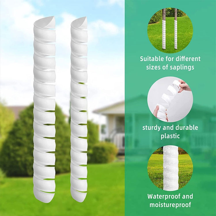 Plant Trunk Protector Garden Anti Nibbling Plastic Protective Cover