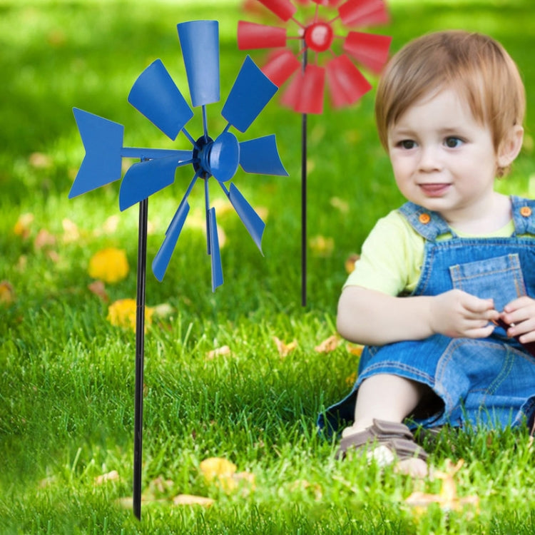 Landscape Craft Rotating Windmill Ornament Outdoor Rustic Garden Decoration Inserts