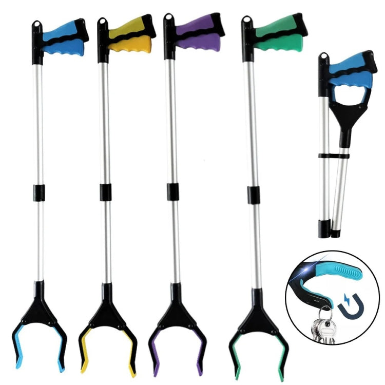 31.9 Inch Magnetic Foldable Litter Reachers Pickers Extra Long Grabber Stick