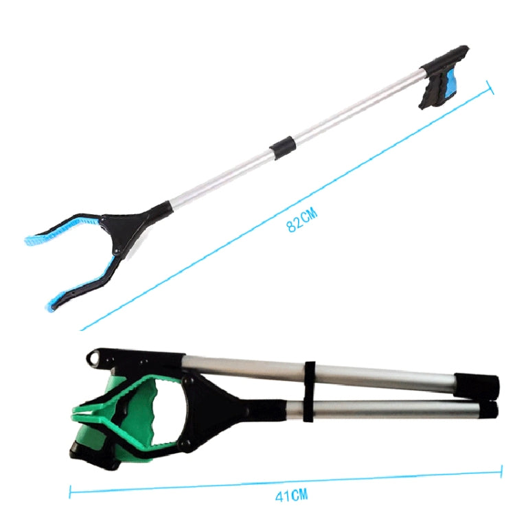 31.9 Inch Magnetic Foldable Litter Reachers Pickers Extra Long Grabber Stick