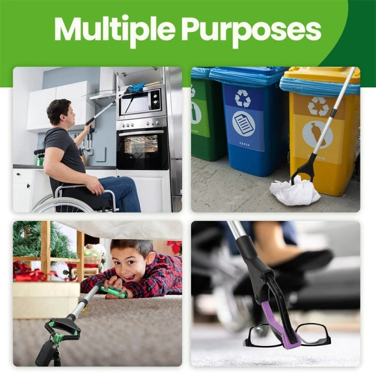31.9 Inch Magnetic Foldable Litter Reachers Pickers Extra Long Grabber Stick