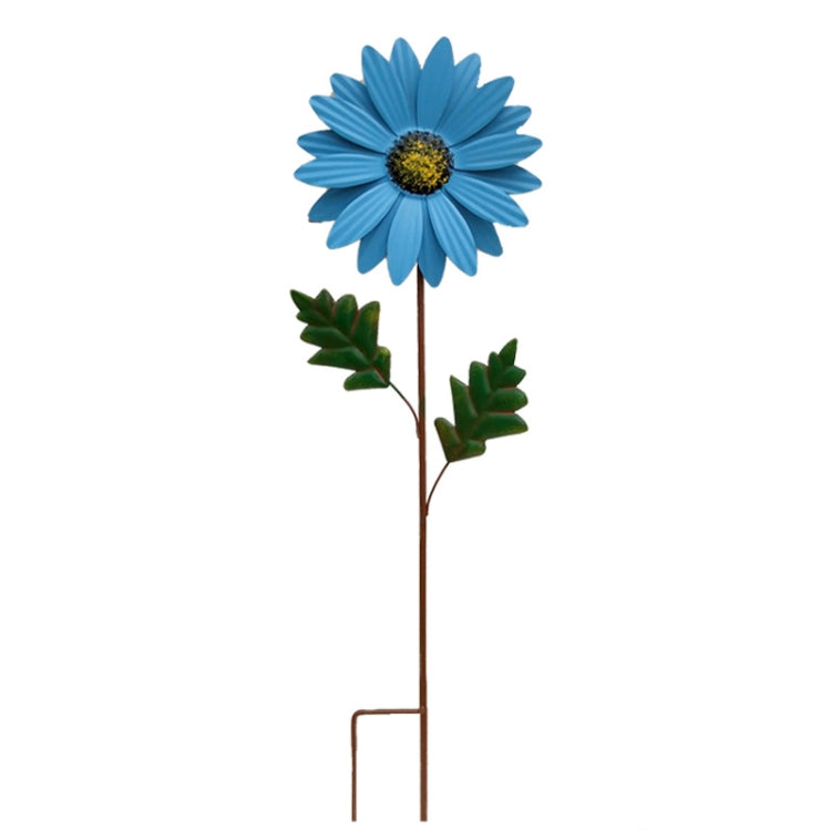 Outdoor Lawn Garden Landscape Arrangement Decorative Iron Flower Inserts