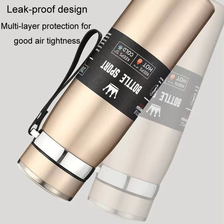 316 Stainless Steel Insulated Mug Large Capacity Vacuum Thermos Outdoor Portable Car Insulated Water Bottle