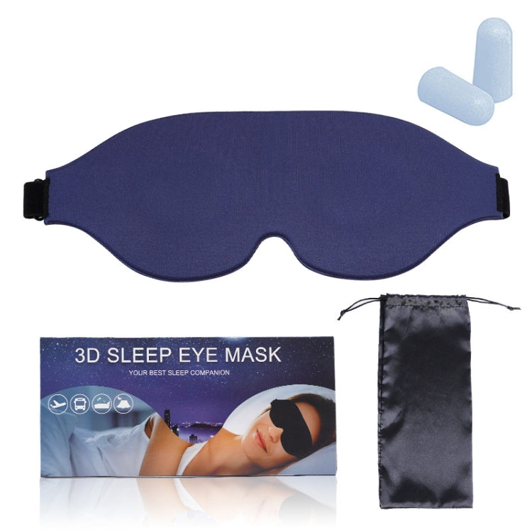 4 In 1 3D Sleep Eye Mask Memory Foam Non-pressure Shading Sleeping Blindfold