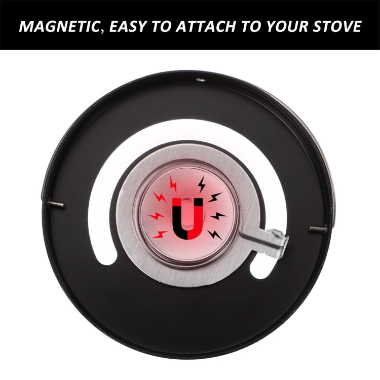 Magnetic Fireplace Thermometer Temperature Monitor