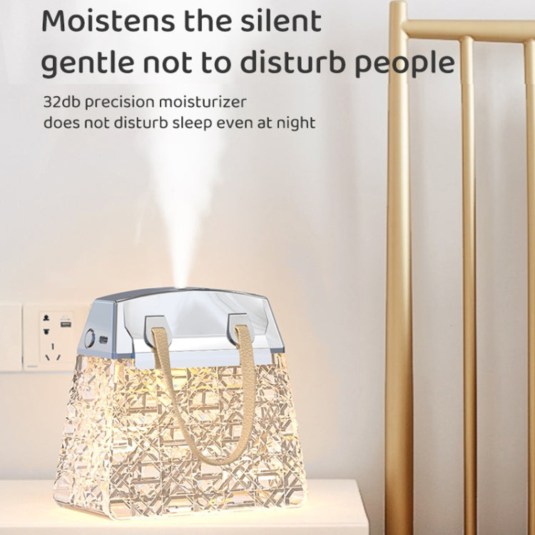 Desktop Small Crystal Bag Humidifier Aroma Ambient Lighting